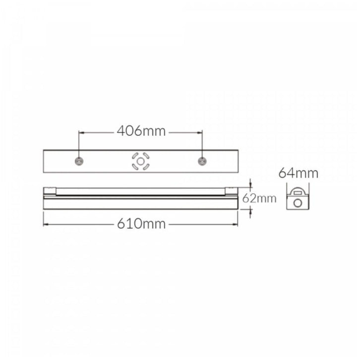 Vibe VBLB-100 - 20W LED Batten - IP20 - 4000K-Vibe Lighting-Ozlighting.com.au