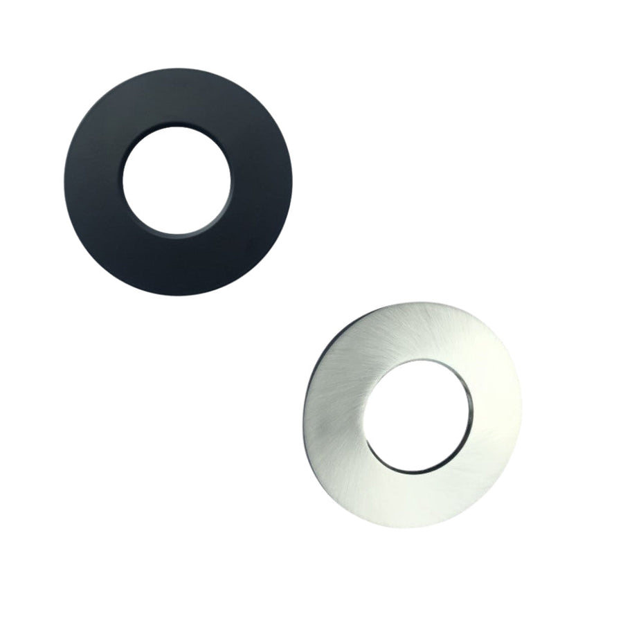 Vibe VBLDL-167-TRIM - Black/Brushed Chrome Downlight Trim Cover Accessory-Vibe Lighting-Ozlighting.com.au