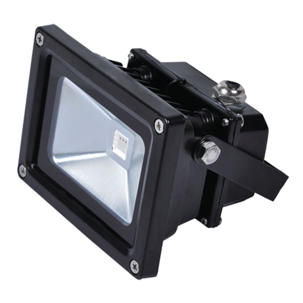 Vibe VBLFL-83X-4-C - 10W/30W/50W LED RGB Colour Changeable Exterior Floodlight With Remote IP65-Vibe Lighting-Ozlighting.com.au