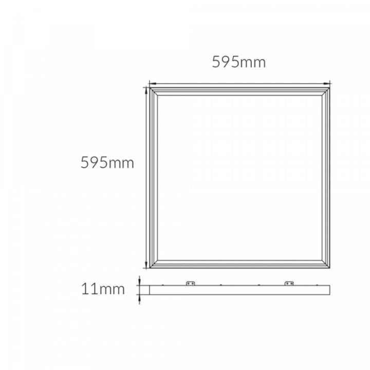 Vibe VBLFP - 25W LED Medical Cyanosis COI Panel Troffer Light IP44 - 4000K-Vibe Lighting-Ozlighting.com.au