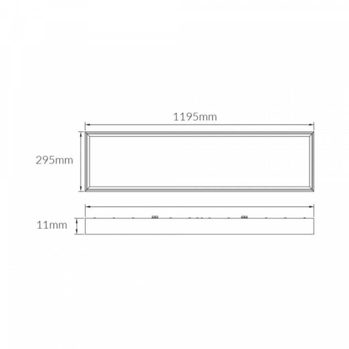 Vibe VBLFP - 25W LED Medical Cyanosis COI Panel Troffer Light IP44 - 4000K-Vibe Lighting-Ozlighting.com.au