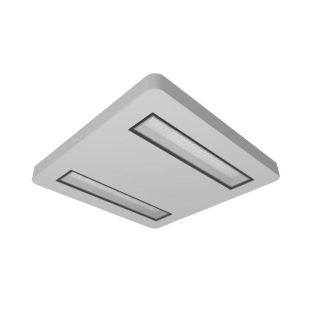 Vibe VBLLB-350 - 120W LED Square Surface Mount Low Bay Canopy Light IP65 - 5000K-Vibe Lighting-Ozlighting.com.au