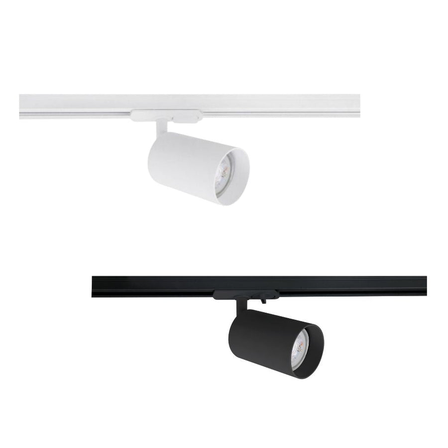 Vibe VBLTL-201 - GU10 Single Circuit Track Mounted Head Spot Light-Vibe Lighting-Ozlighting.com.au