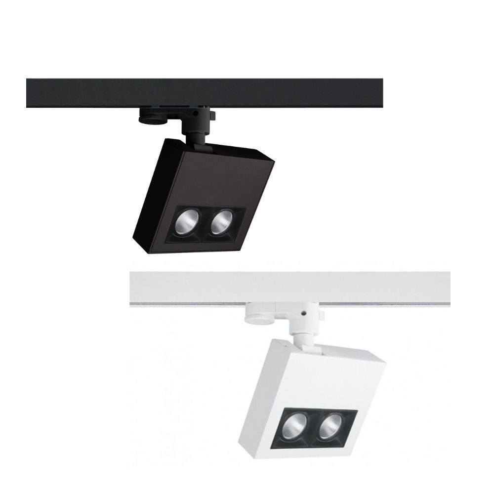 Vibe VBLTL-501 - 18W LED 3-Circuit Dimmable Track Mounted Head Spot Light-Vibe Lighting-Ozlighting.com.au