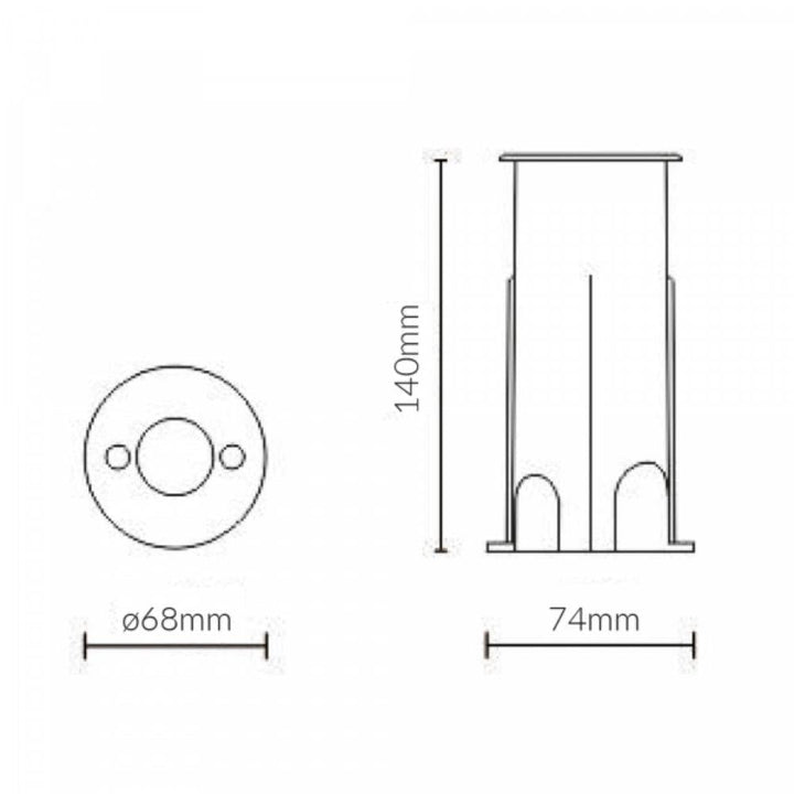 Vibe VBLUP - LED Deck Light IP67 24V - DRIVER REQUIRED-Vibe Lighting-Ozlighting.com.au